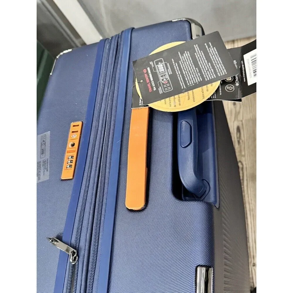 Champs Vintage Air 28 in Hardside Luggage Suitcase with Spinner Wheels